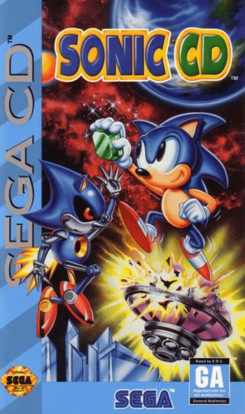 Cover Sonic CD for Sega CD